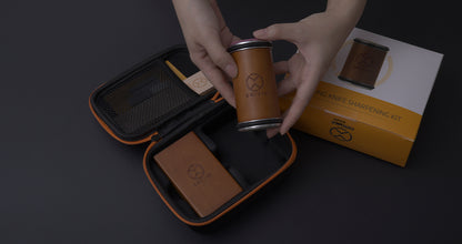 Rolling Knife Sharpener Kit with Magnetic 2-Angle Base